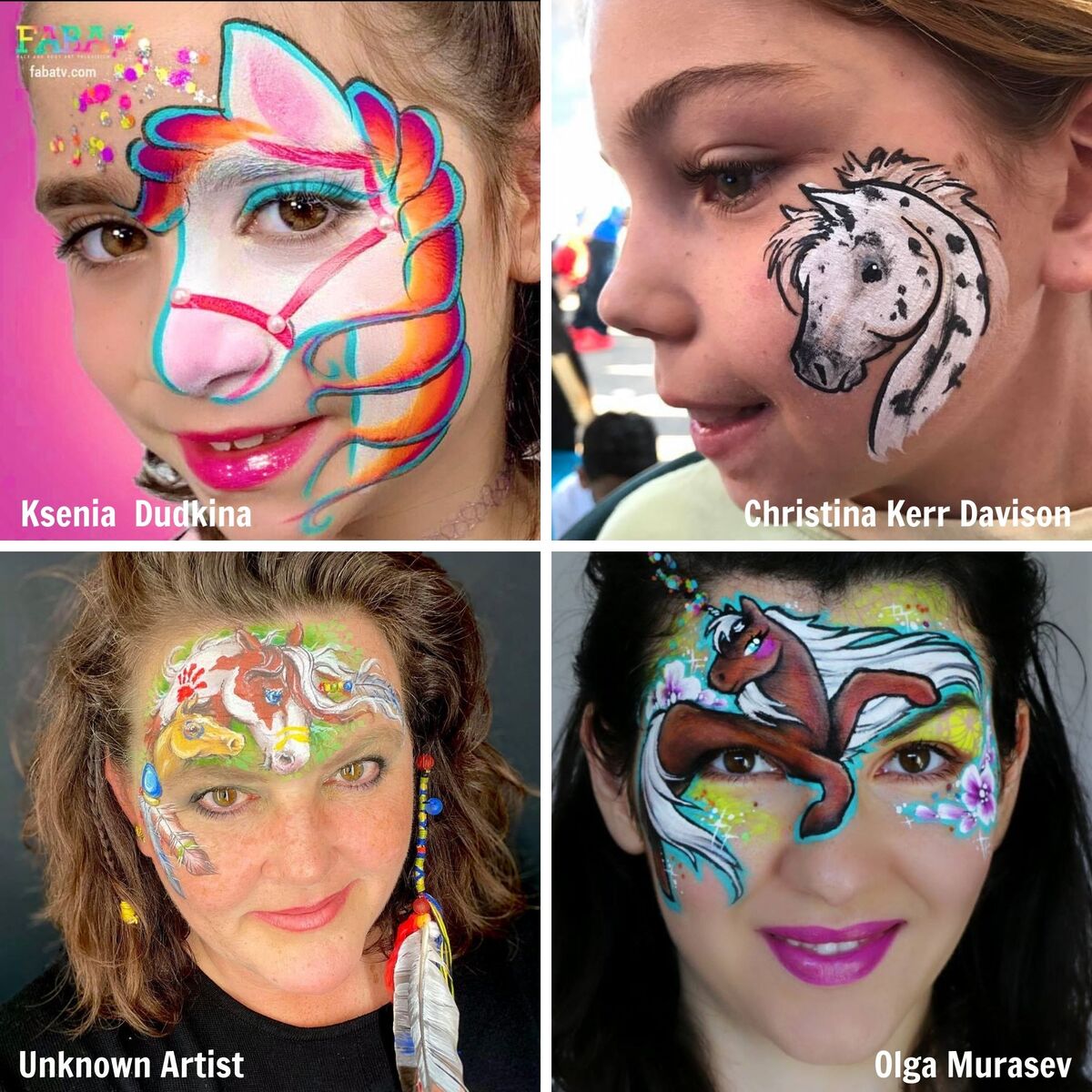 Animal Face Paint Designs for Wild Fun - IFPS, image size:1200x1200
