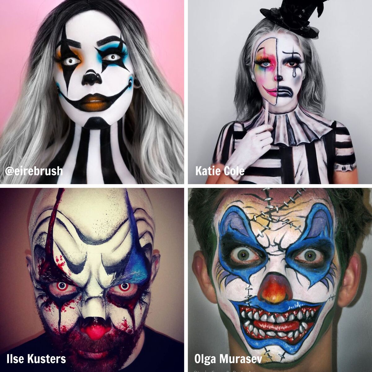 Halloween Face Paint - Creative Ideas \u0026 Tips - IFPS, image size:1200x1200