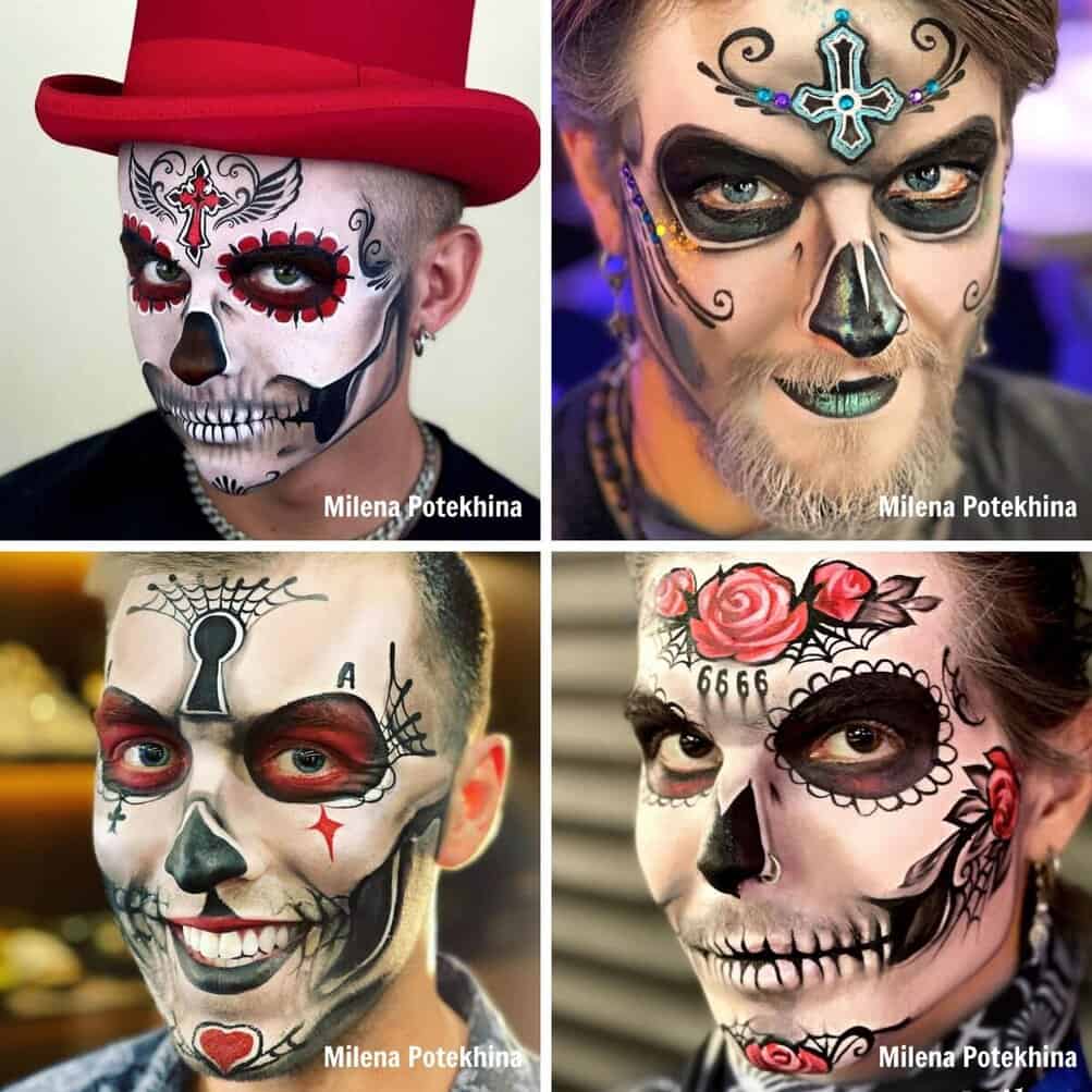 Cool Face Paint Men