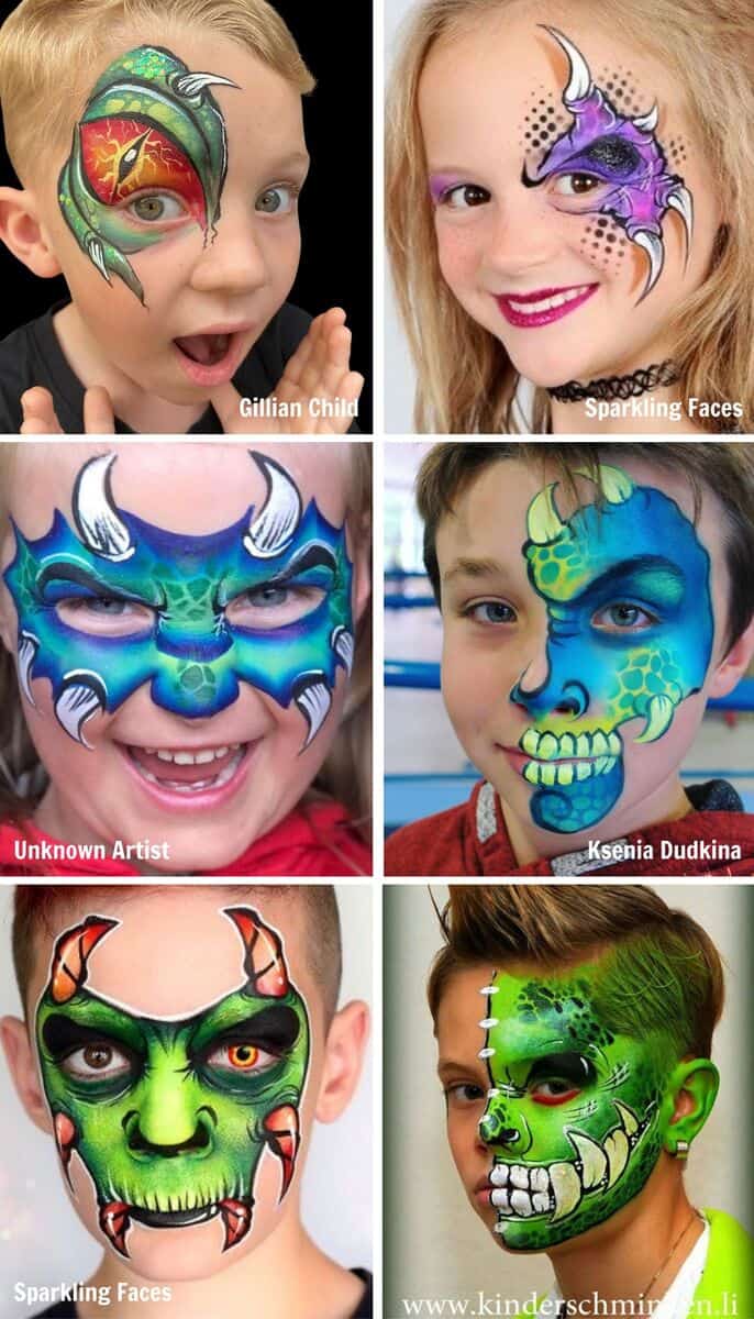 Face Paint For Kids Halloween