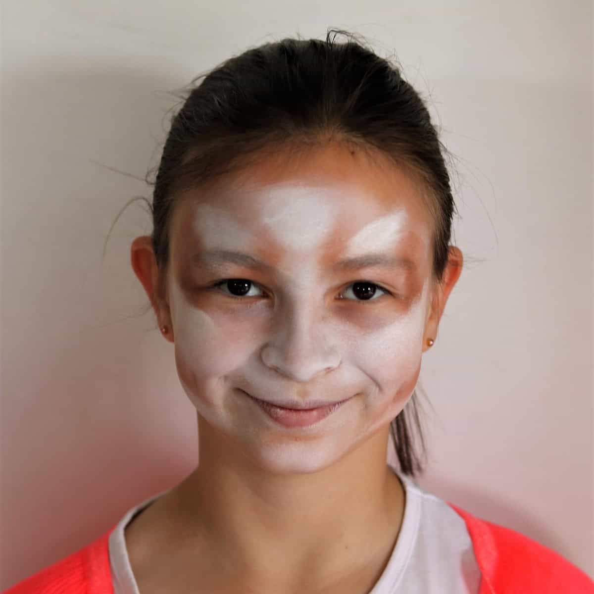 Crâne de Squelette: Tutoriel Maquillage d'Halloween, image size:1200x1200